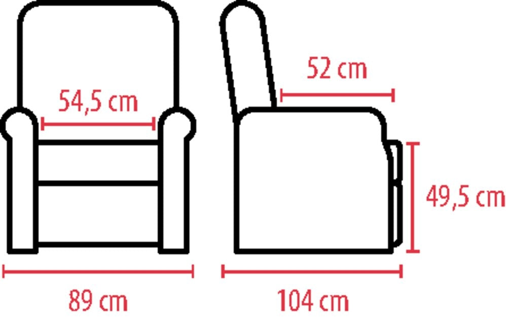 Fauteuil Releveur CHESTER — 4 Moteurs Style Chesterfield
