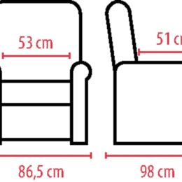 Fauteuil releveur SHEFFIELD — 4 Moteurs Haut de Gamme