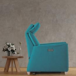 Fauteuil releveur BÂLE - coloris Taupe - vue d'ensemble | Hygiena Santé