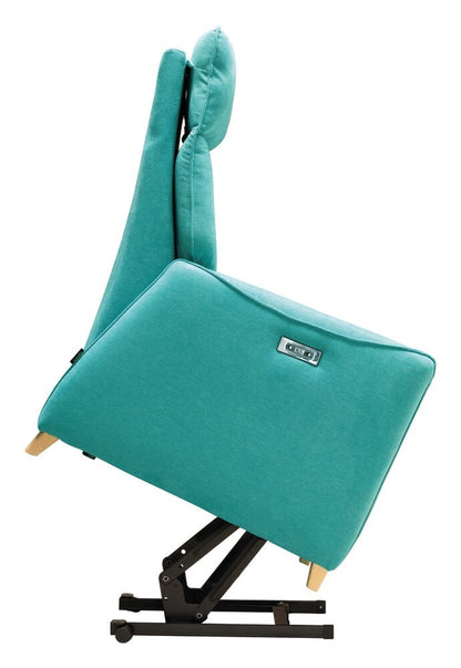 Fauteuil releveur BÂLE - coloris Bleu nordique - vue d'ensemble | Hygiena Santé