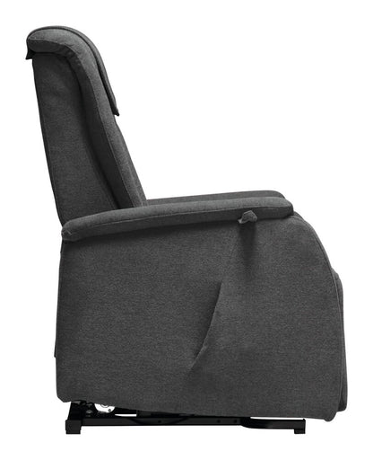 Fauteuil releveur BORAS - coloris Gris acier - vue d'ensemble | Hygiena Santé