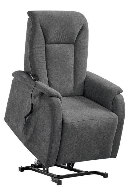 Fauteuil releveur BORAS - coloris Rouge carmin - vue d'ensemble | Hygiena Santé