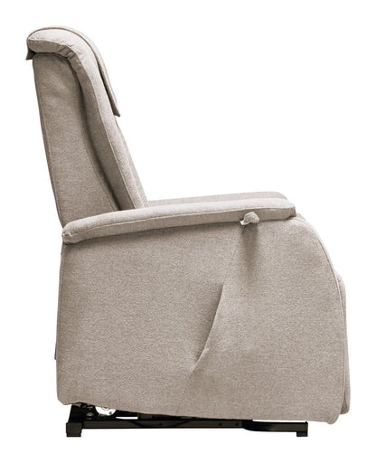 Fauteuil releveur BORAS - coloris Rouge carmin - vue d'ensemble | Hygiena Santé