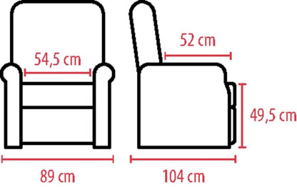 Fauteuil releveur CHESTER - fauteuil releveur haut de gamme pour senior | Hygiena Santé