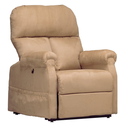 Fauteuil releveur LC 101 - coloris Marron - vue d'ensemble | Hygiena Santé