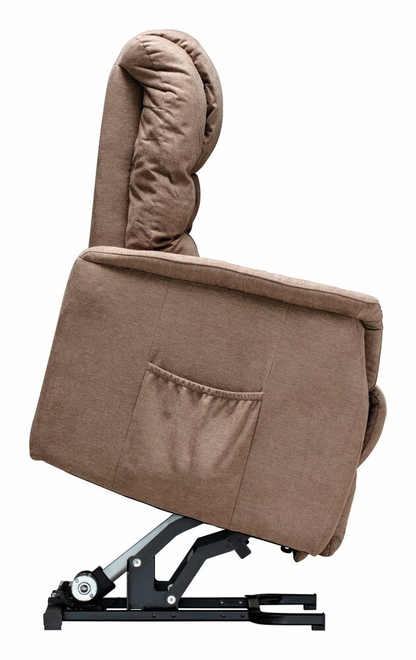 Fauteuil releveur EASY II - coloris Gris foncé - vue d'ensemble | Hygiena Santé