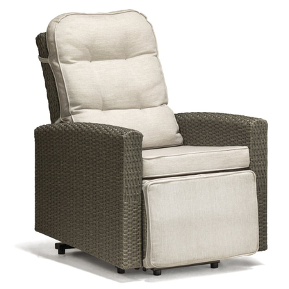 Fauteuil releveur NICE Extérieur - coussins traitement déperlant anti-UV et anti-taches | Hygiena Santé