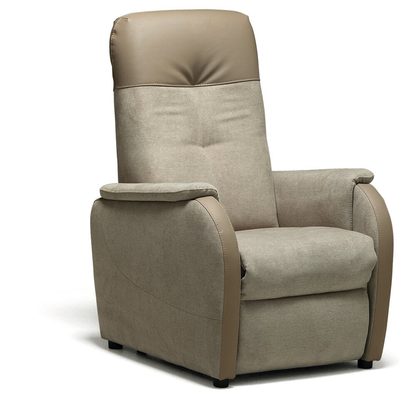 Fauteuil releveur JULES - coloris Népal Mastic / Rodéo Taupe | Hygiena Santé