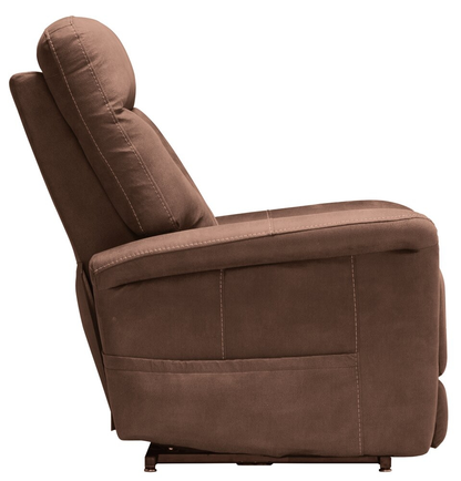 Fauteuil releveur SMART - coloris Marron - vue d'ensemble | Hygiena Santé