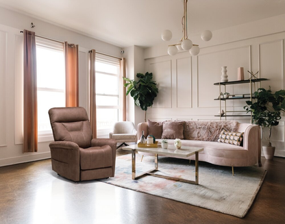 Fauteuil releveur SMART - coloris Gris clair - vue d'ensemble | Hygiena Santé