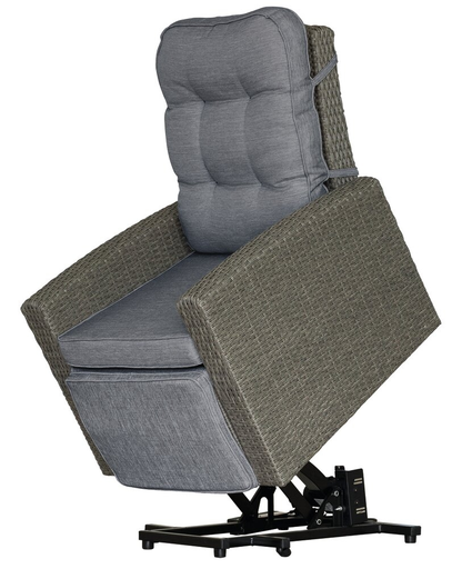 Fauteuil releveur NICE Extérieur - batterie lithium-ion rechargeable sans câble apparent | Hygiena Santé