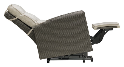Fauteuil releveur NICE Extérieur - premier fauteuil releveur conçu pour l'extérieur | Hygiena Santé