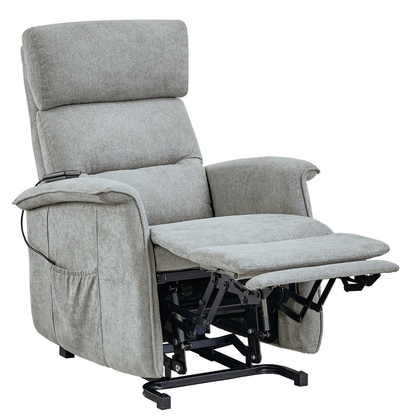 Fauteuil releveur NEW BERGEN - coloris Taupe - vue d'ensemble | Hygiena Santé