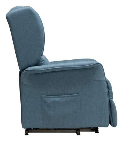 Fauteuil releveur électrique OREL 1 Moteur - détail du revêtement | Hygiena Santé