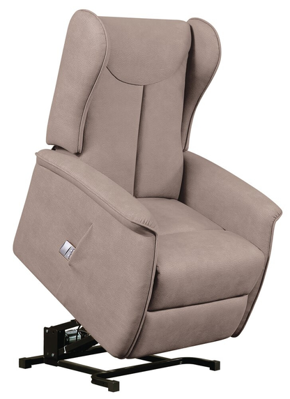 Fauteuil releveur KUMO - revêtement aspect peau d'éléphant | Hygiena Santé