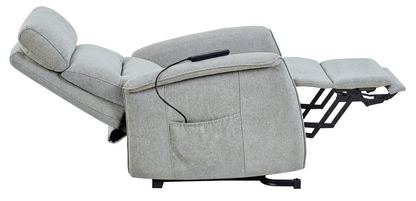 Fauteuil releveur NEW BERGEN - coloris Turquoise - vue d'ensemble | Hygiena Santé