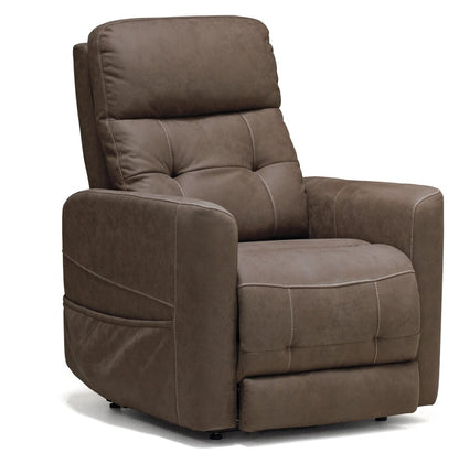Fauteuil releveur LOUISE - revêtement microfibre avec surpiqûres contrastées | Hygiena Santé