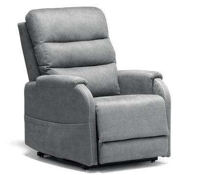 Fauteuil releveur PRESTON - coloris Gris clair - vue d'ensemble | Hygiena Santé