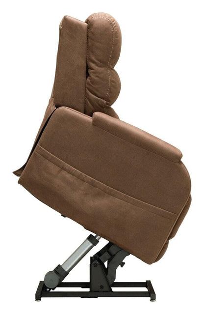 Fauteuil releveur PRESTON - coloris Marron - vue d'ensemble | Hygiena Santé