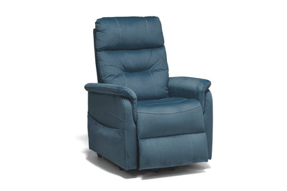 Fauteuil releveur SOLVIA 2 Moteurs - coloris Bleu - vue d'ensemble | Hygiena Santé