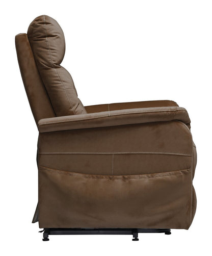 Fauteuil releveur SOLVIA 3 Moteurs - coloris Marron - vue d'ensemble | Hygiena Santé